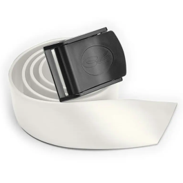 C4 MARSEILLAISE brown silicone belt with s.s. buckle 0BELTC4MAINBR