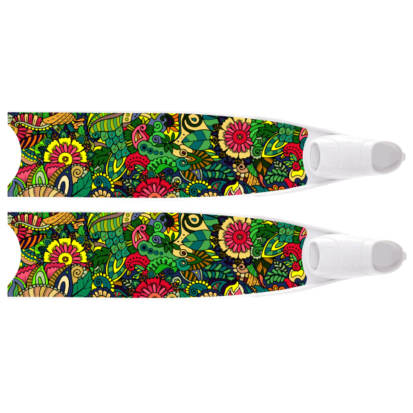 Limited Edition Flowers Bi-Fins 2020-FLOWERS-FINS-04 €185.00