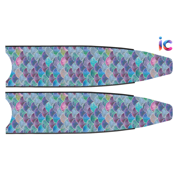 Mermaid Waves Purple Blades 2023-IC-05-Mermaid-Waves-Purple-blades €100.00