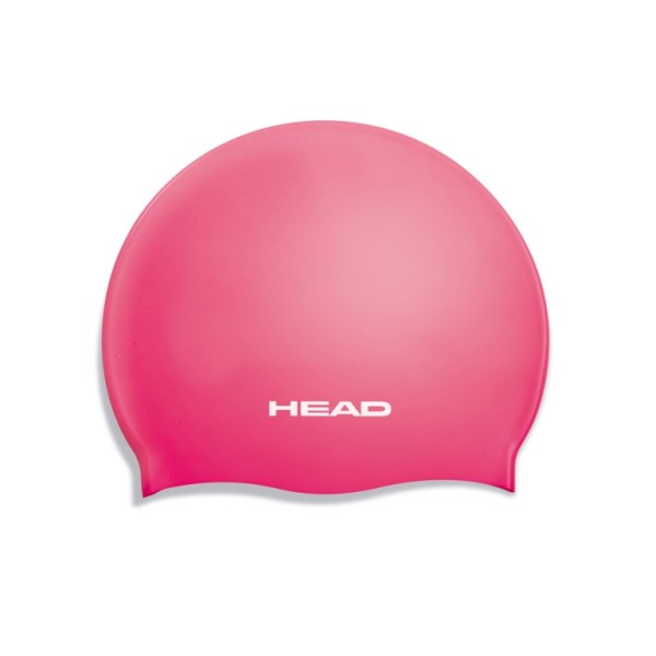 Head Cap SILICONE FLAT JR. Pink
