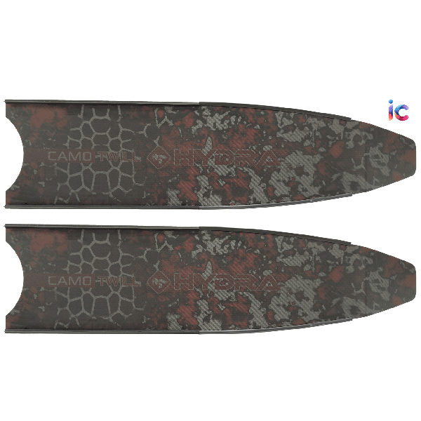 RED CAMO TWILL Carbon Blade