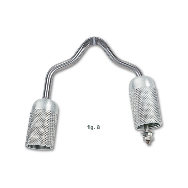 Imersion Tahitien metal threaded rod  D 4 mm