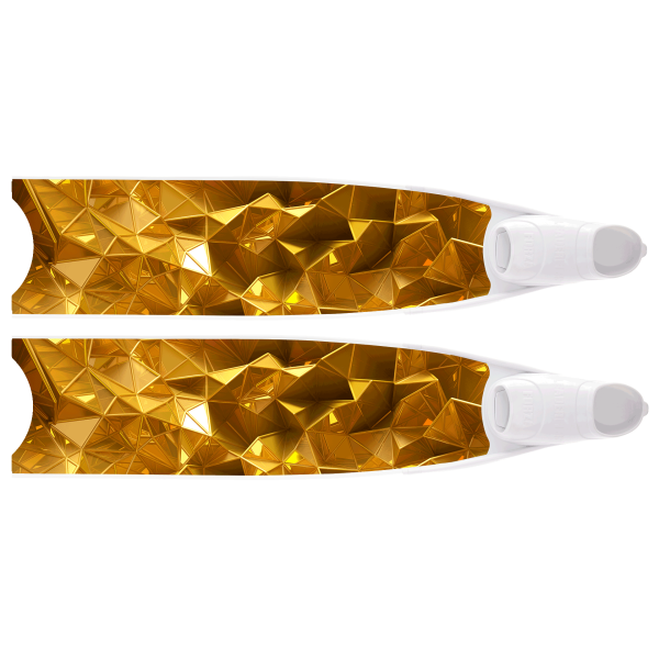 Limited Edition Gold Bi-Fins LF-08-GOLD-2018-N €185.00