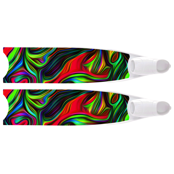 Limited Edition Rainbow Bi-Fins 02-RAINBOW-FINS-2019 €185.00