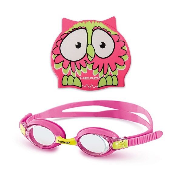 Head Goggle Set METEOR CHARACTER Pink & Lime 451020-PK-LM €14.65