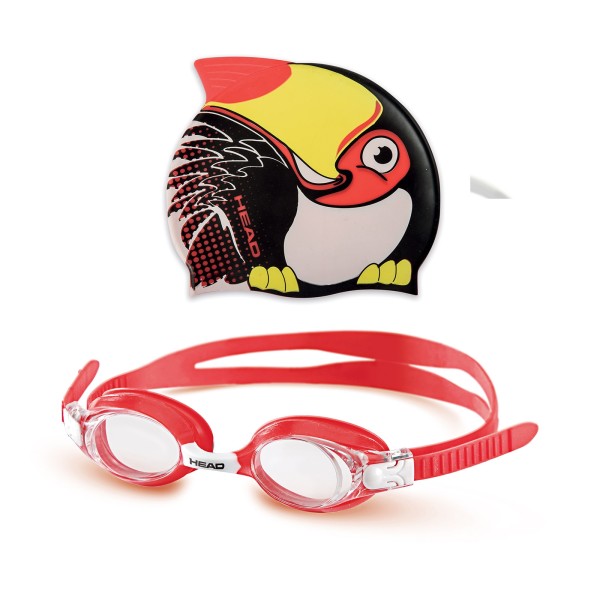Head Goggle Set METEOR CHARACTER Red & Black 451020-RD-BK €14.65