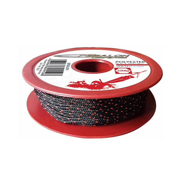 Epsealon Polyester 100K Black & Red 6019 €8.00