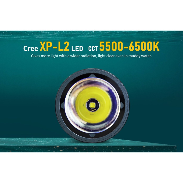 XTAR DS1 1000 lumen Dive Light