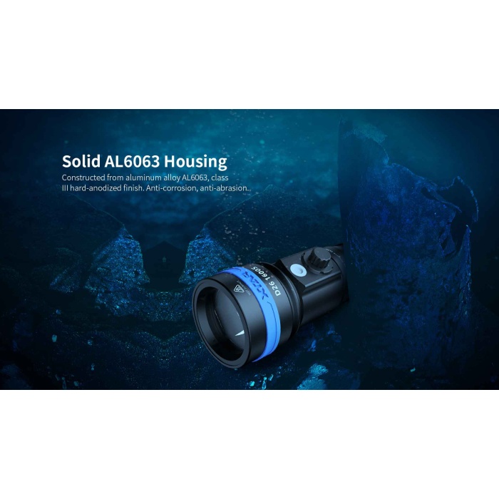 XTAR D26 1600S Dive Light