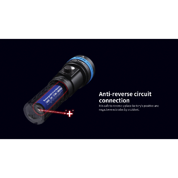 XTAR D26 1600S Dive Light