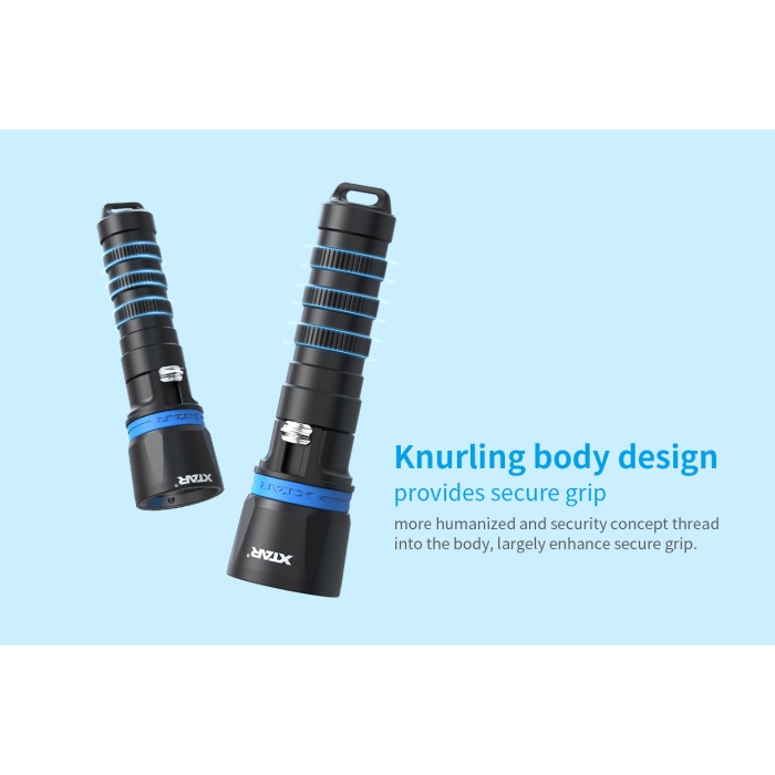 XTAR DS1 1000 lumen Dive Light
