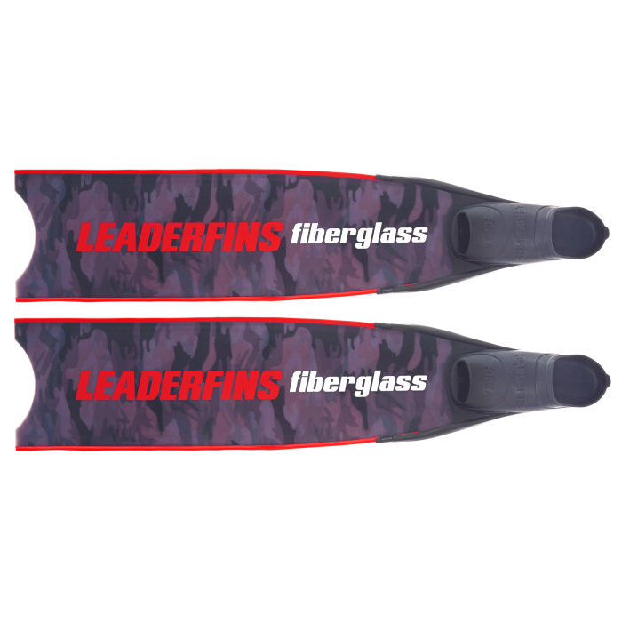 Gray Camo Bi-Fins
