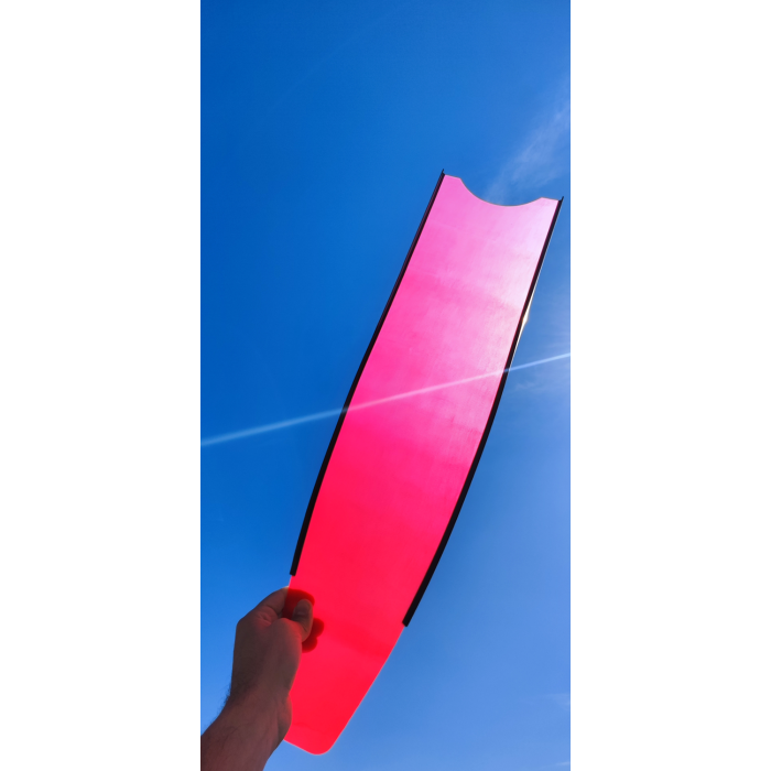 Neon Red Ice Bi-Fins
