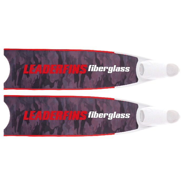 Gray Camo Bi-Fins
