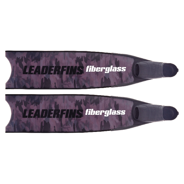 Gray Camo Bi-Fins