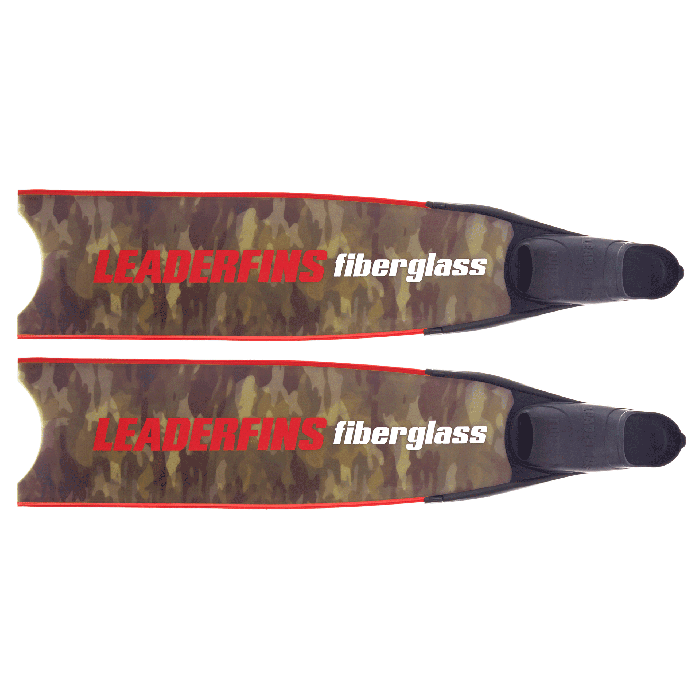 Green Camo Bi-Fins