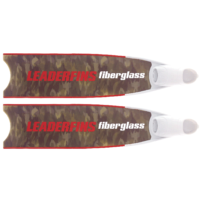 Green Camo Bi-Fins