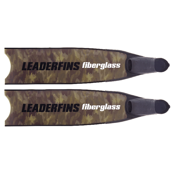 Green Camo Bi-Fins