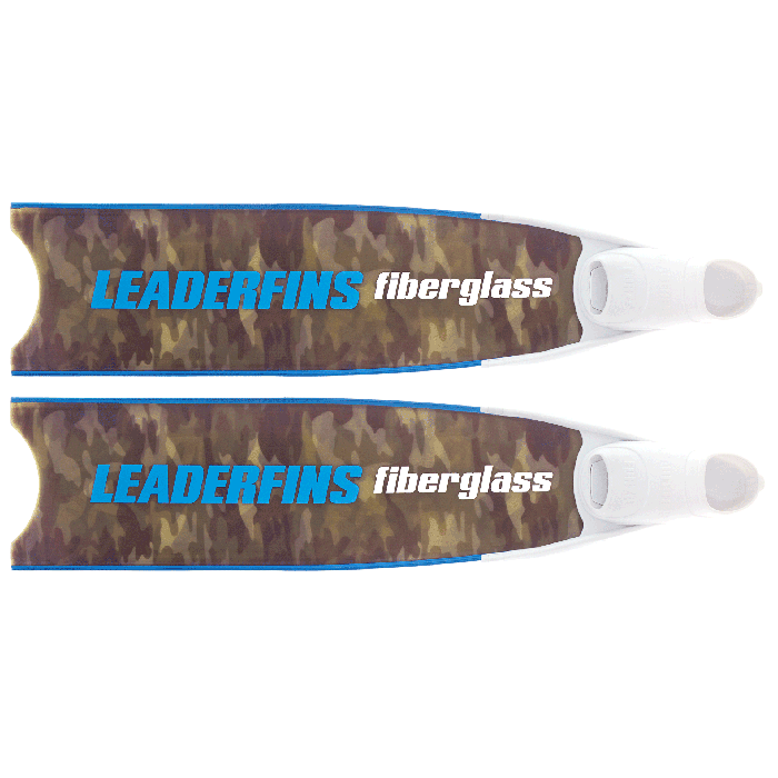 Green Camo Bi-Fins