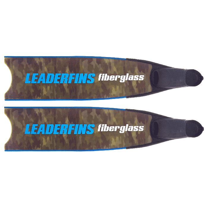 Green Camo Bi-Fins