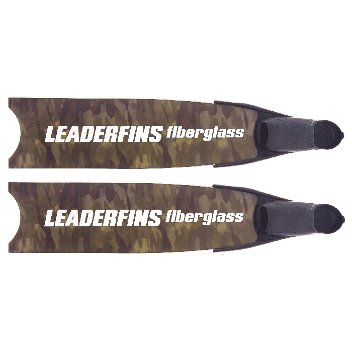 Green Camo Bi-Fins