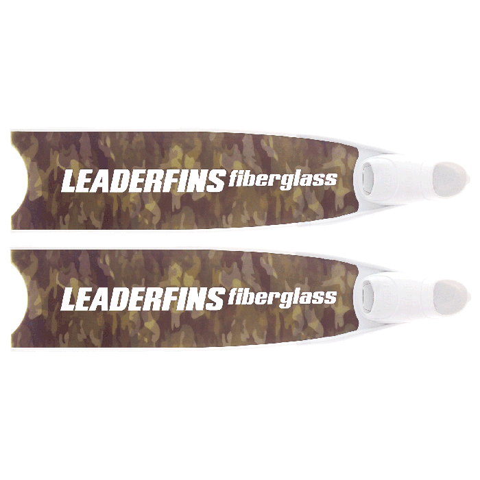 Green Camo Bi-Fins