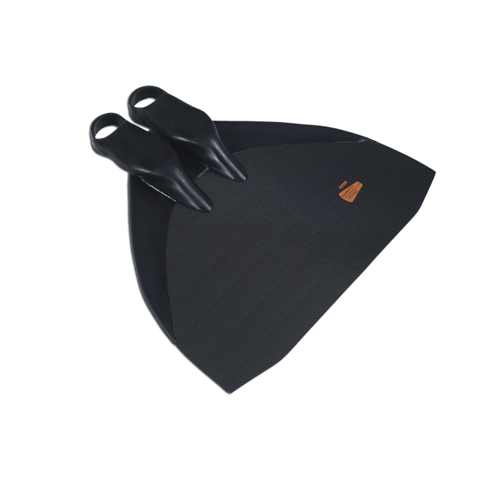 Hyper Carbon Monofin with Neoprene Socks