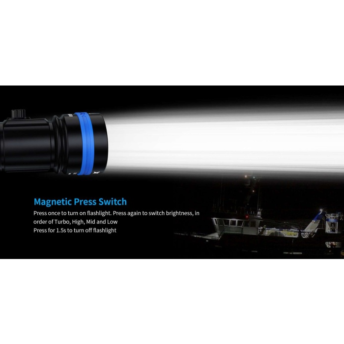 XTAR D26 1600 Diving Flashlight
