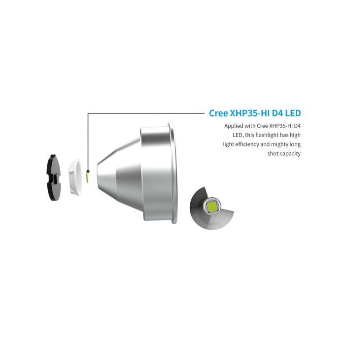 XTAR D26 1600 Diving Flashlight