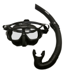 Freediving Snorkel and Mask set Black fr-set-black €20.00