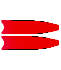 Neon Red Ice Blades NEON-RED-ICE-BLADE-2023 €80.00