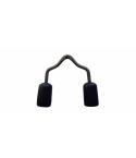 Tahitian Shell Set, Plastic, Die-cast, 4 mm Diameter Stem