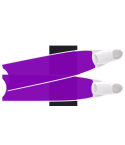 ICT Purple Bi-Fins ICT-Purple-Fins €155.00
