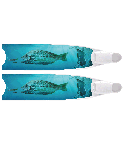 Limited Edition Plastic In Ocean Bi-Fins 2021-03-PLASTIC-IN-OCEAN-VIVID-FINS €185.00
