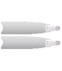 Silver Mirror Bi-Fins 2024-Silver-Mirror-Bi-fins €185.00