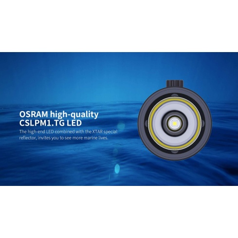 XTAR D26 1600S Dive Light