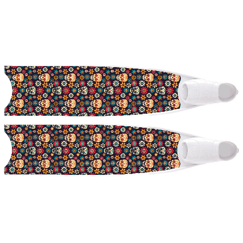Limited Edition Skull Bi-Fins 2020-02-SKULLS-VIVID-FINS €185.00