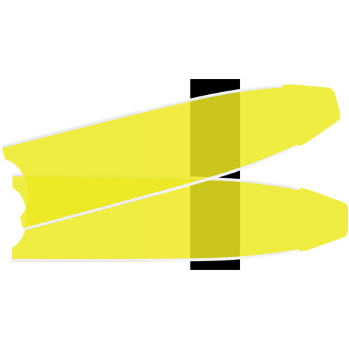 Limited Edition Semitransparent Yellow Blades 2020-YELLOW-15-TRANSPARENT €110.00
