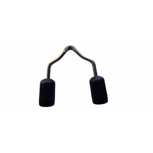 Tahitian Shell Set, Plastic, Threaded, 4 mm Diameter Stem