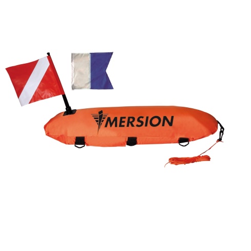 Double-walled streamlined buoy