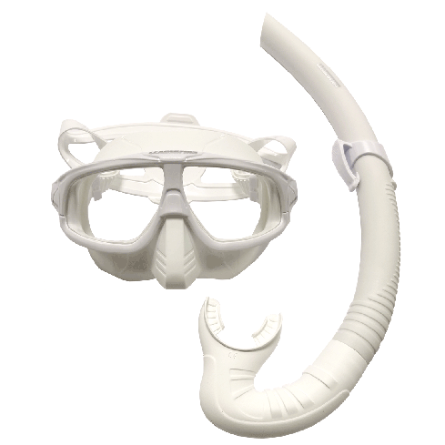 Freediving Snorkel and Mask set White fr-set-white €20.00