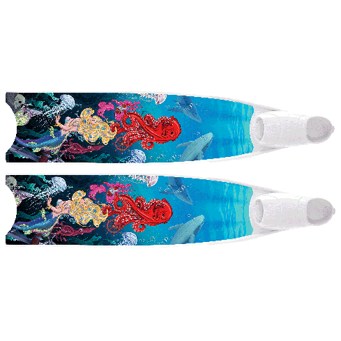 Limited Edition Sea Queen Bi-Fins 2019-03-SEA-QUEEN-VIVID-FINS €185.00