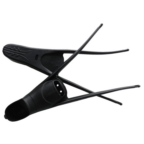 BLACK Long Wings Foot pockets with Assembly Set FOOT-POCKET-TPR-SET-BLACK €40.00