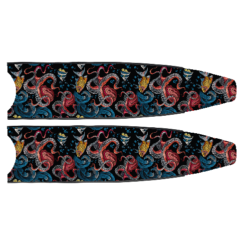 Limited Edition Tropical Fishes Blades 2021-10-TROPICAL-FISHES-VIVID-BLADES €145.00