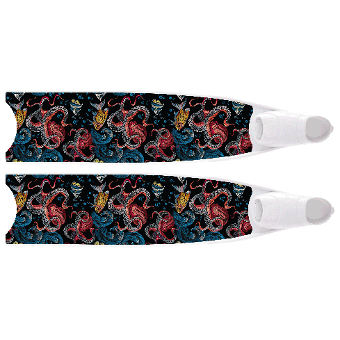 Limited Edition Tropical Fishes Bi-Fins 2021-10-TROPICAL-FISHES-VIVID-FINS €185.00
