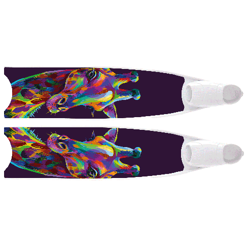 Limited Edition Giraffe Bi-Fins 2021-16-GIRAFFE-VIVID-FINS €185.00