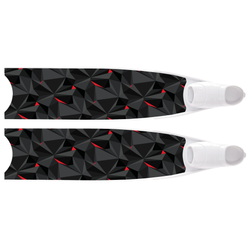 Limited Edition Red Bi-Fins 2023-03-RED-VIVID-Fins €185.00