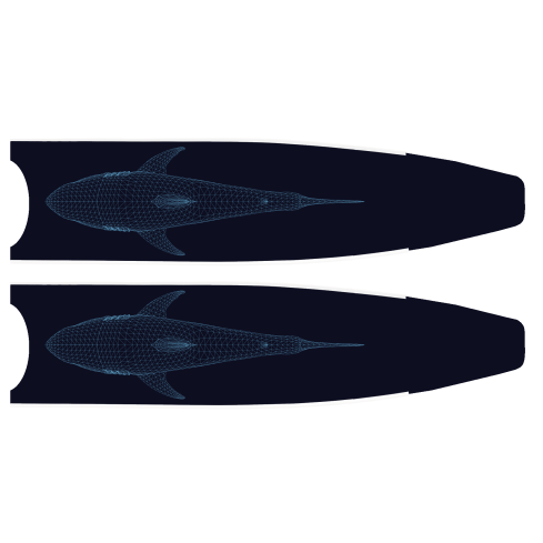Limited Edition Shark Blades 2023-06-SHARK-VIVID-BLADES €145.00