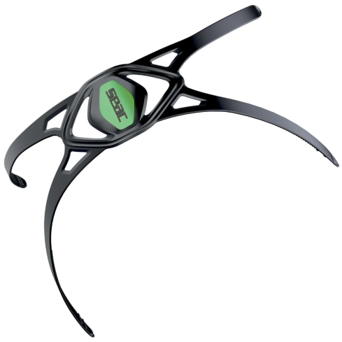 LIBERA SILICONE STRAP WITH INSERT S/BL BLACK/GREEN LIME